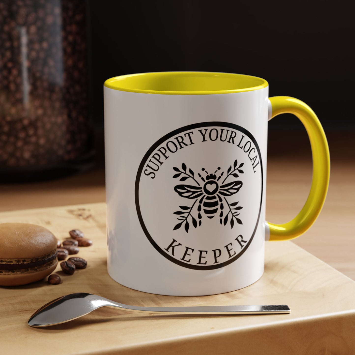 Support Your Local Keeper Coffee Mug - 11oz & 15oz Accent Mugs