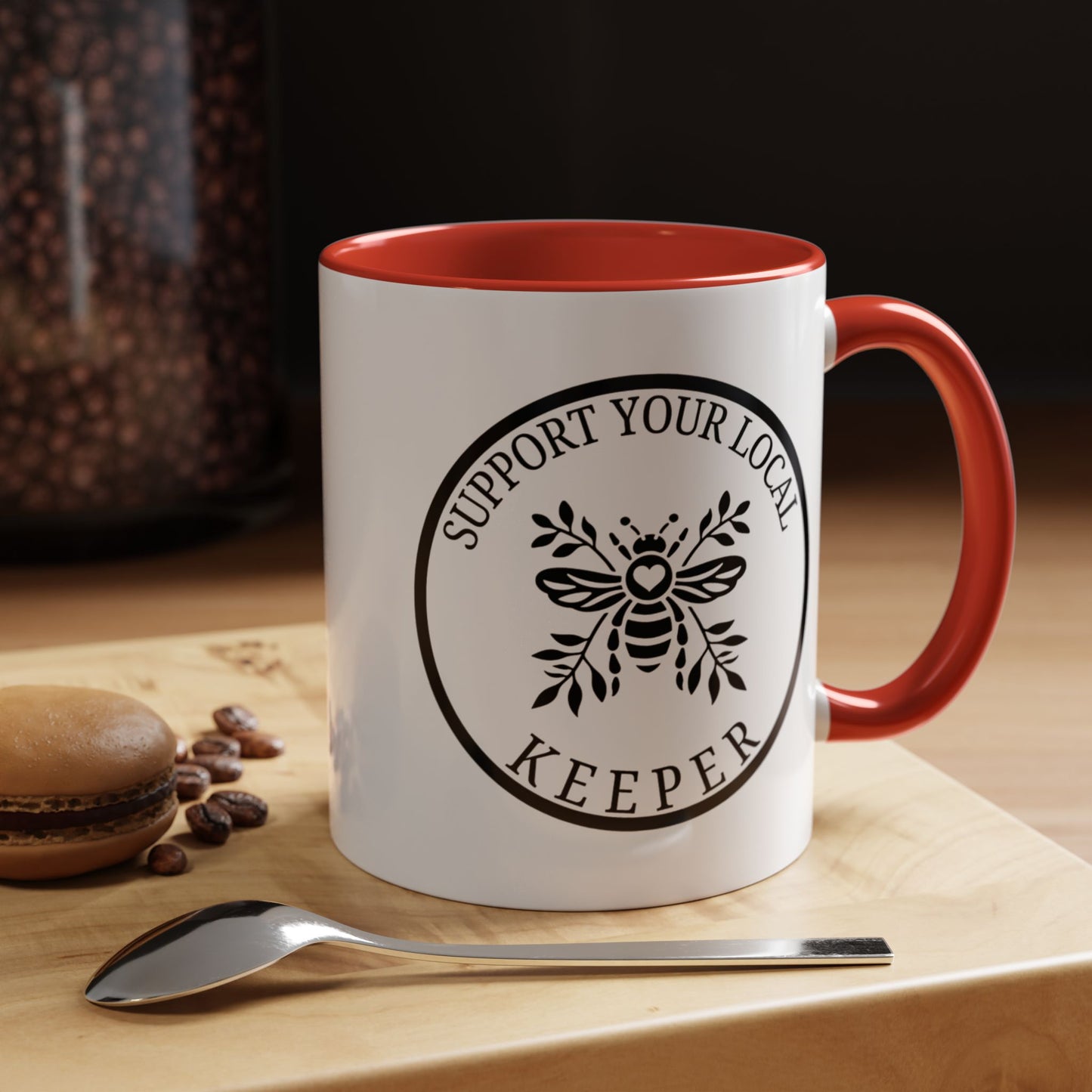 Support Your Local Keeper Coffee Mug - 11oz & 15oz Accent Mugs