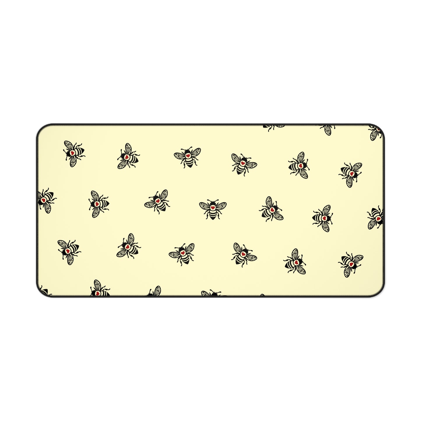 Buzz Up Your Desk with Our Bee-Patterned Mouse Pad