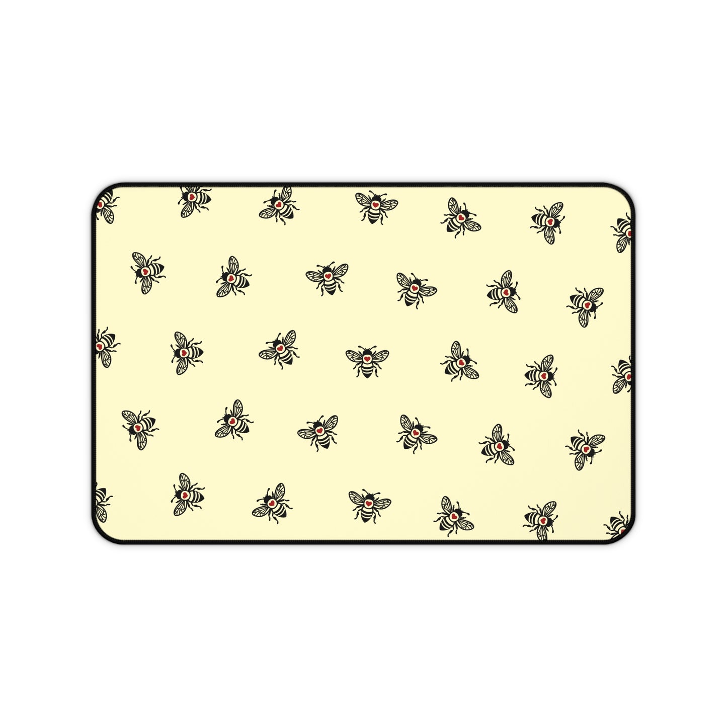 Buzz Up Your Desk with Our Bee-Patterned Mouse Pad