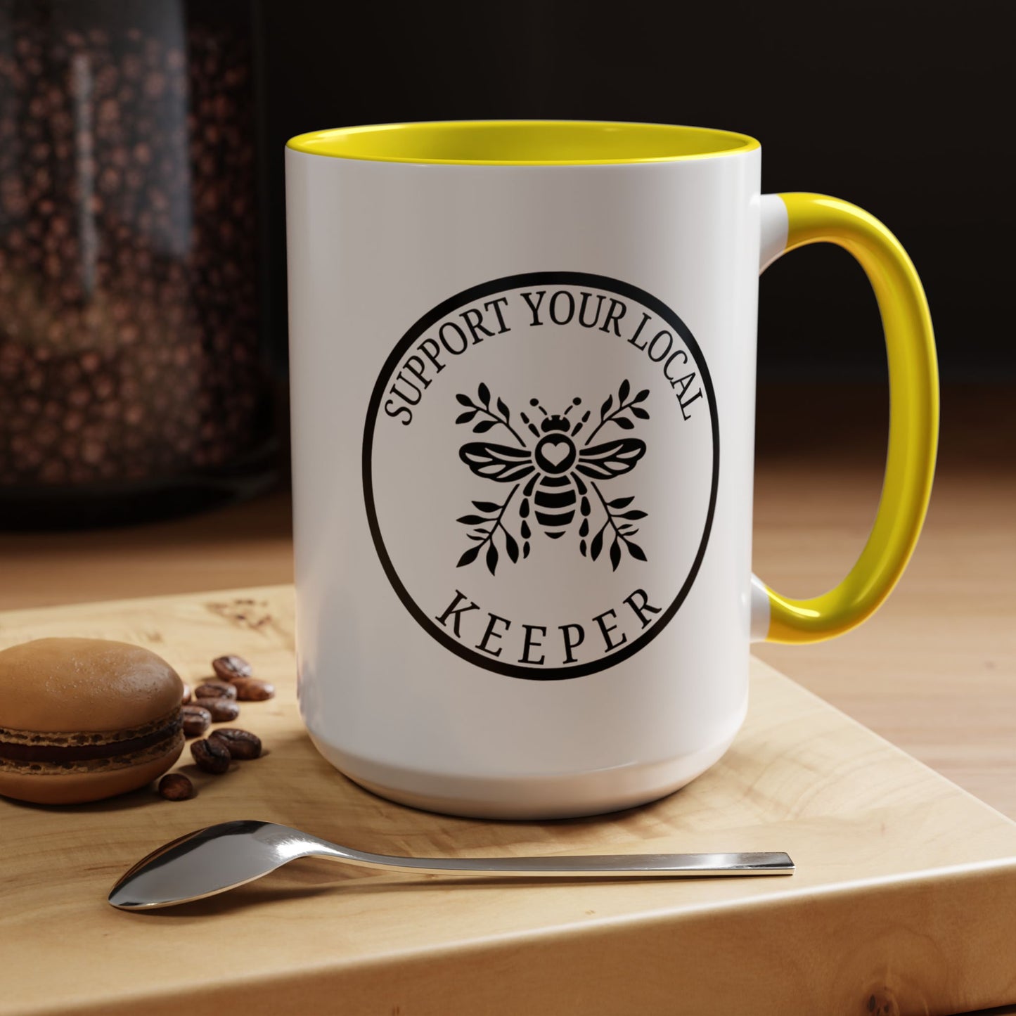 Support Your Local Keeper Coffee Mug - 11oz & 15oz Accent Mugs