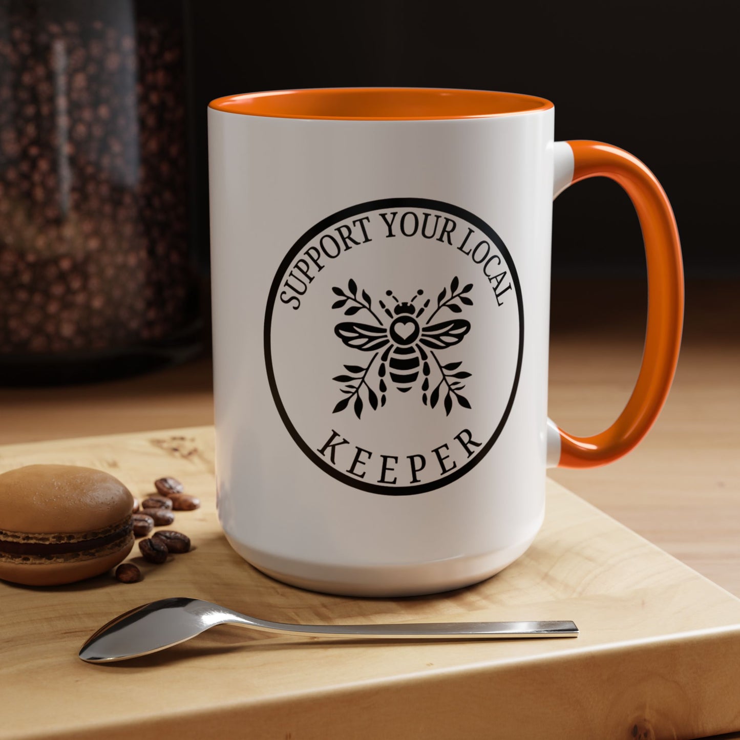 Support Your Local Keeper Coffee Mug - 11oz & 15oz Accent Mugs