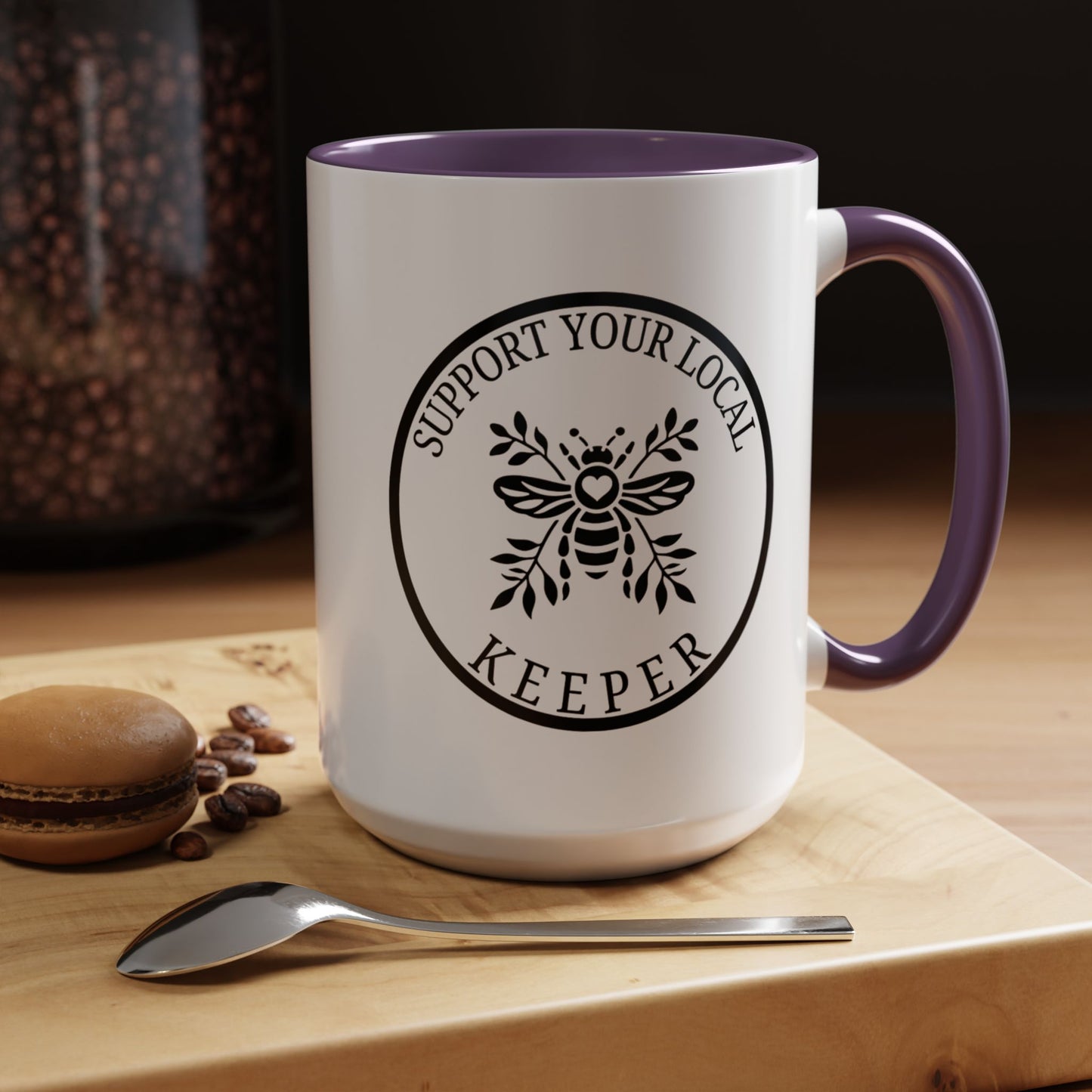 Support Your Local Keeper Coffee Mug - 11oz & 15oz Accent Mugs
