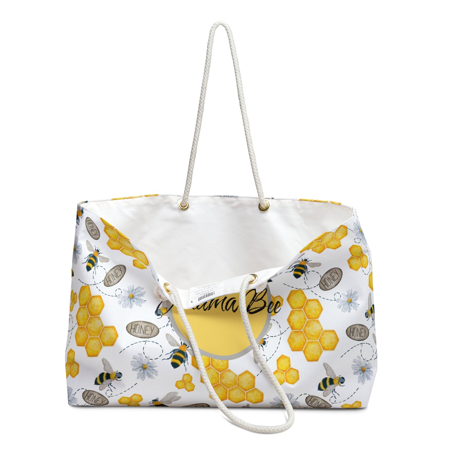 Mama Bee Weekender Bag - Stylish Tote for Moms, Perfect for Travel & Special Occasions