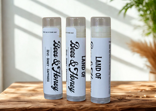 Natural Beeswax Honey Lip Balm